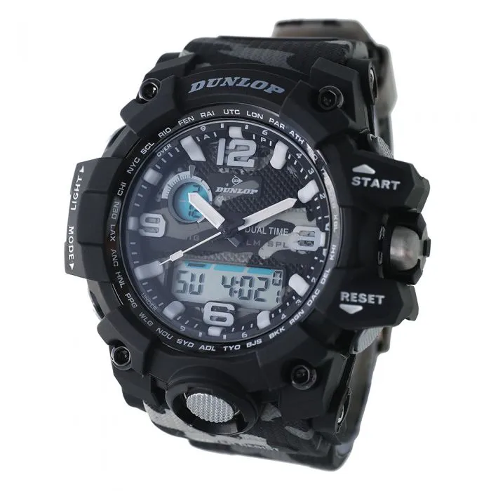 Digital Mens Watches Dunlop DUN294-G02