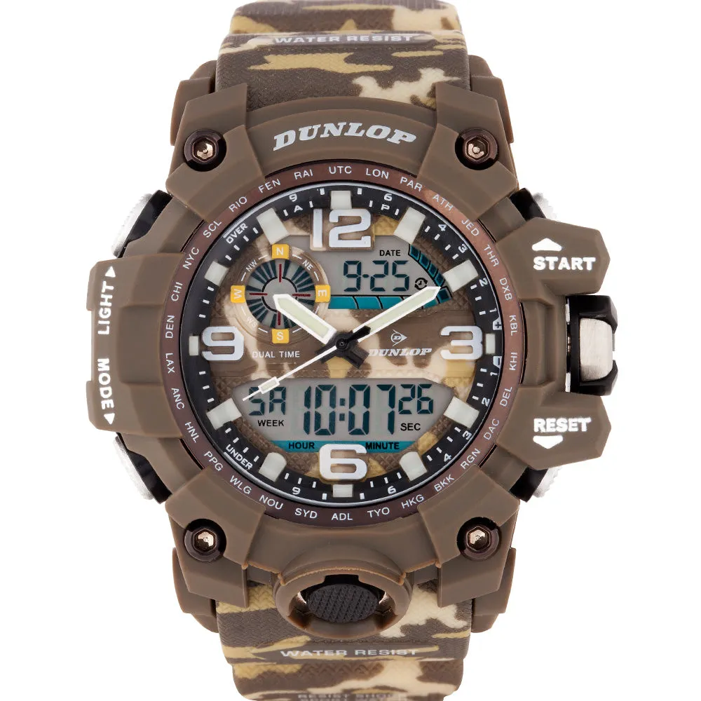 Digital Mens Watches Dunlop DUN294-G18