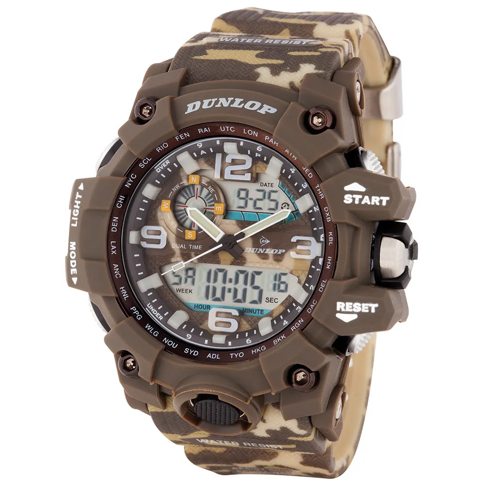 Digital Mens Watches Dunlop DUN294-G18