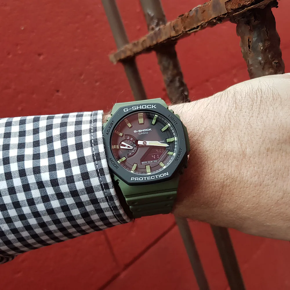 Digital Mens Watches G-Shock GA2110SU-3A'CasiOak'