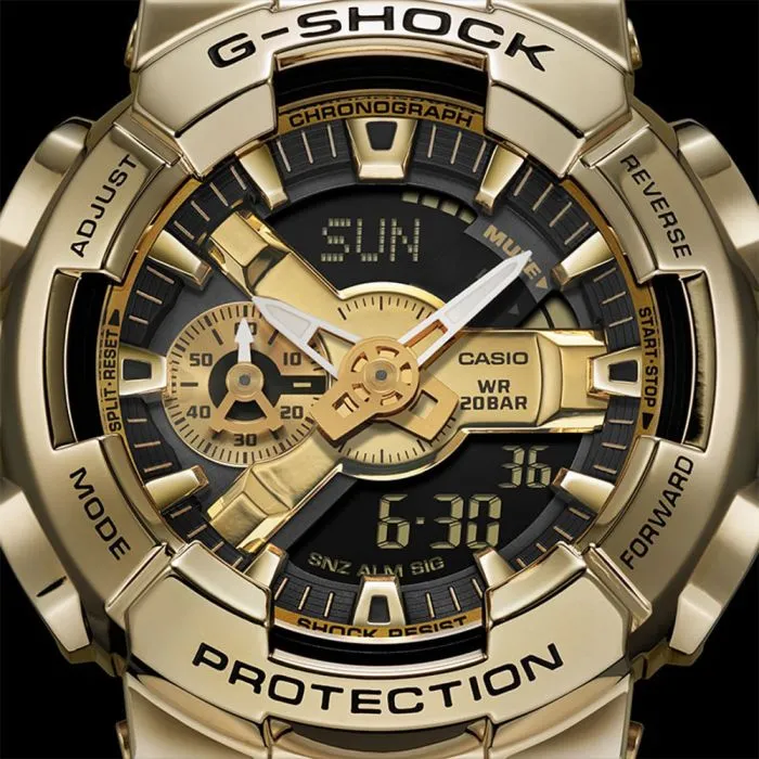 Digital Mens Watches G-Shock GM110G-1A9 Metal Covered