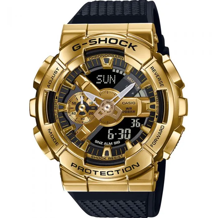 Digital Mens Watches G-Shock GM110G-1A9 Metal Covered