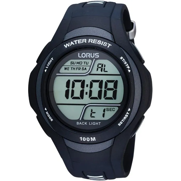 Digital Mens Watches Lorus R2305EX-9 Digital