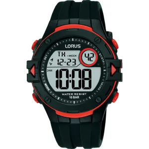 Digital Mens Watches Lorus R2323PX-9 Digital Multi-Timer