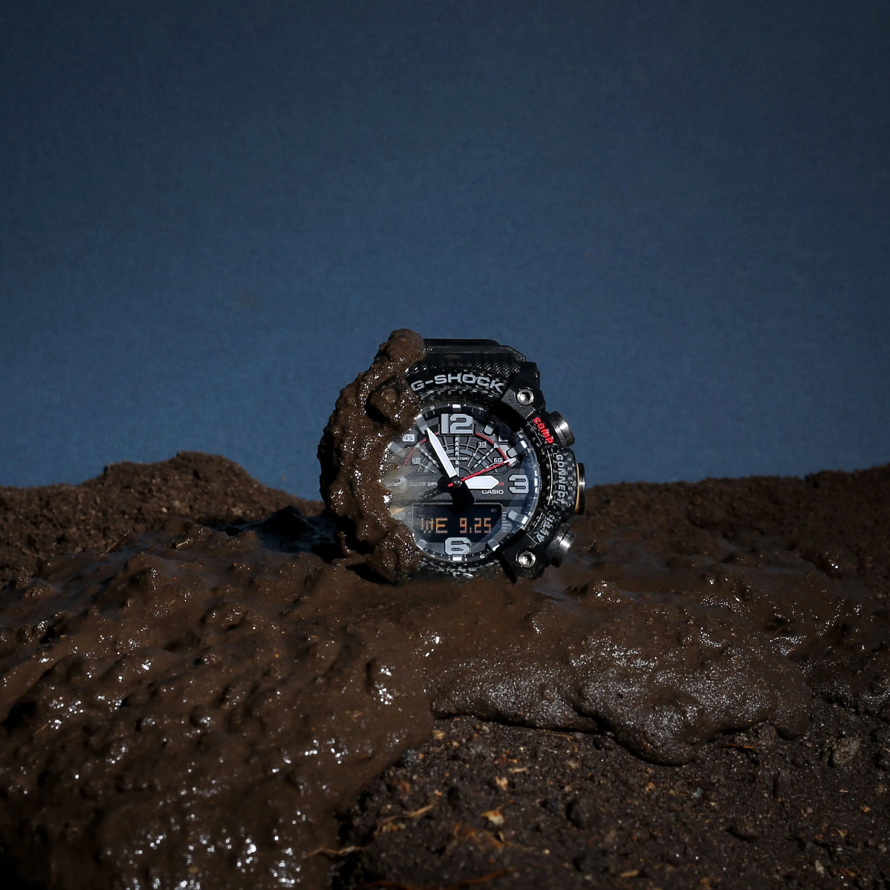 Diving Mens Watches G-Shock Mudmaster GGB100-1A Smartphone Link Connectivity