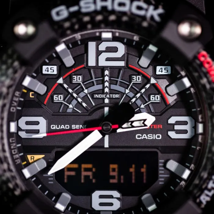 Diving Mens Watches G-Shock Mudmaster GGB100-1A Smartphone Link Connectivity
