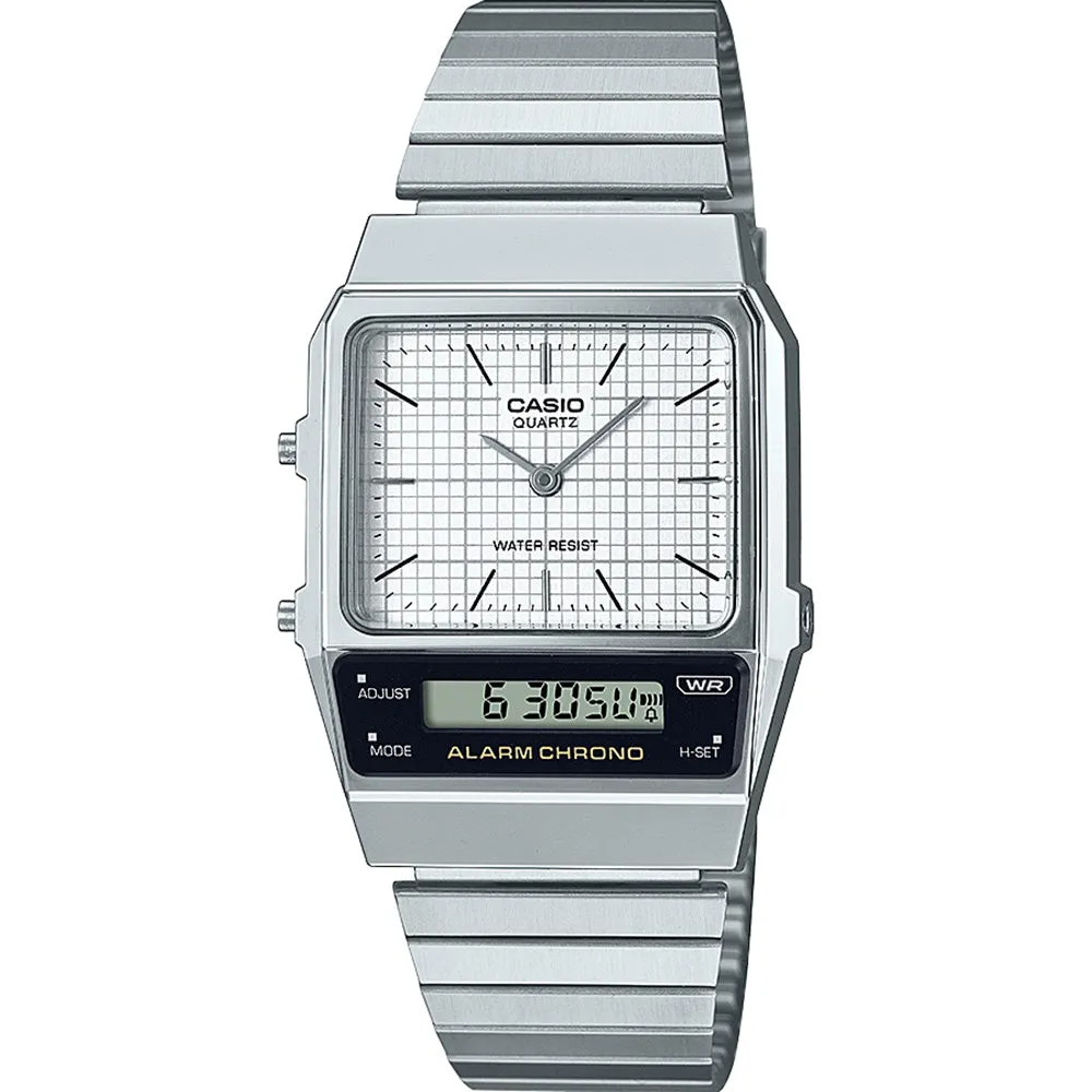 Dress Mens Watches Casio AQ800E-7A Outside Combi Watch
