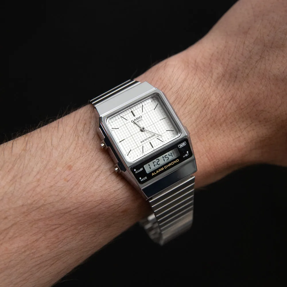 Dress Mens Watches Casio AQ800E-7A Outside Combi Watch