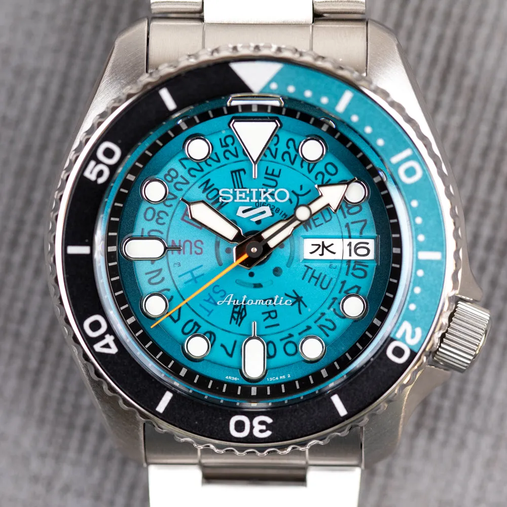 Dress Mens Watches Seiko 5 SRPJ45K 'Time Sonar' Automatic
