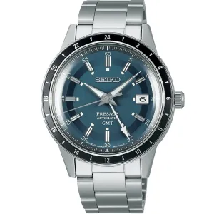 Dress Mens Watches Seiko Presage GMT SSK009J Automatic