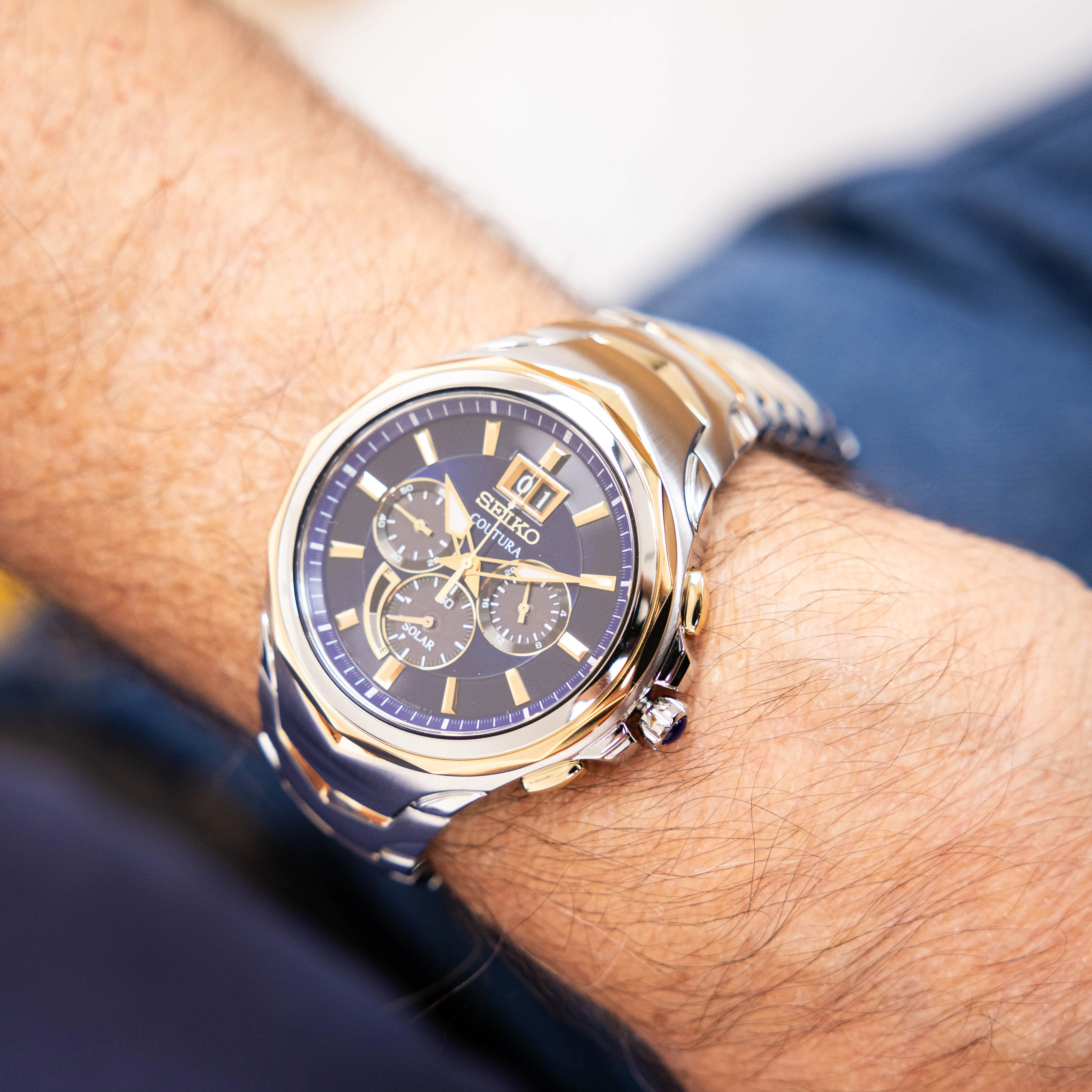 Dress Mens Watches Seiko SSC642P Coutura