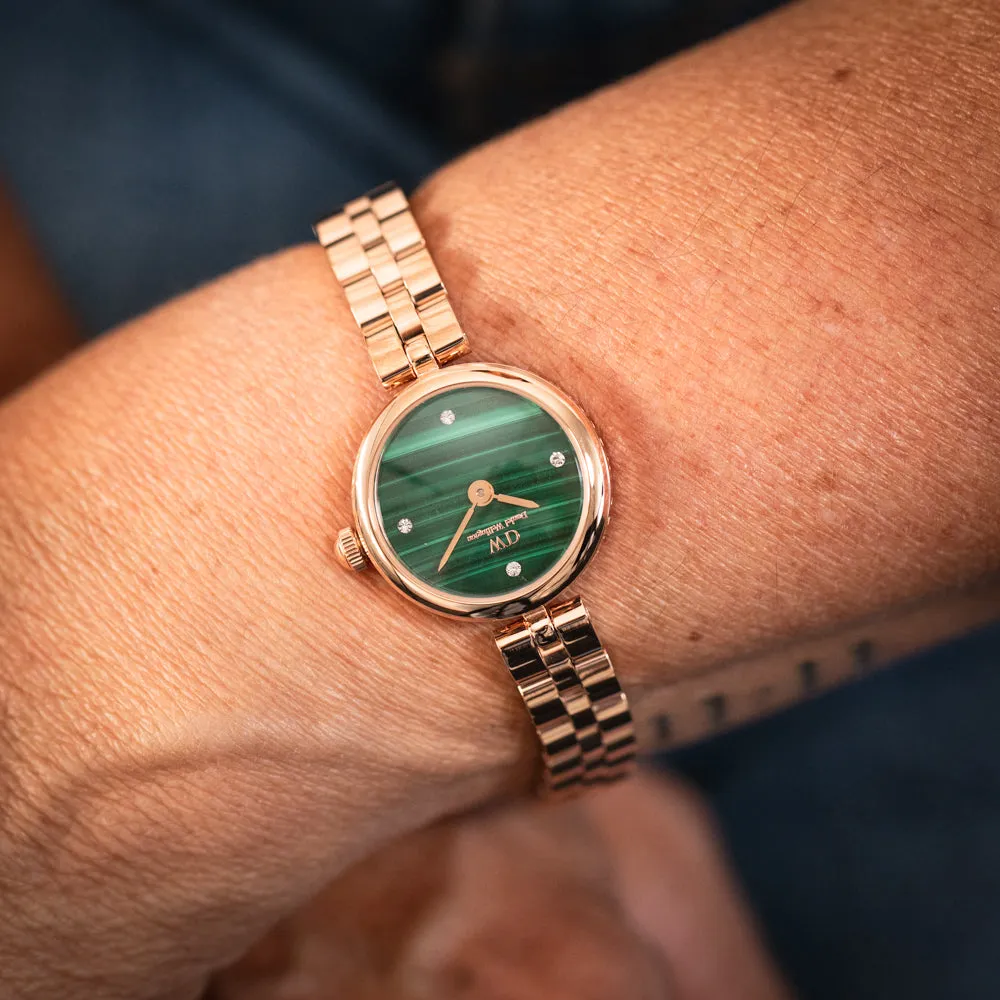 Dress Womens Watches Daniel Wellington DW00100721 Elan Lumine Malachite