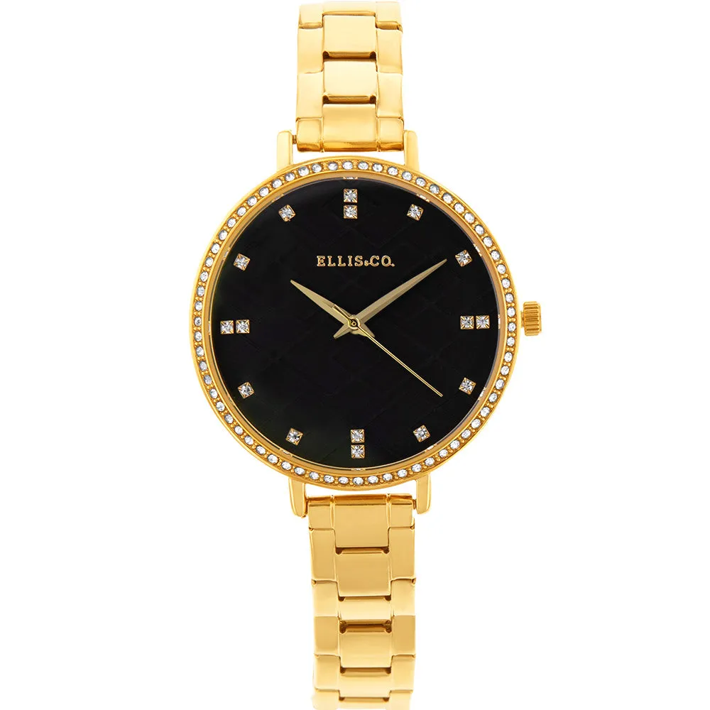 Dress Womens Watches Ellis & Co Crystal