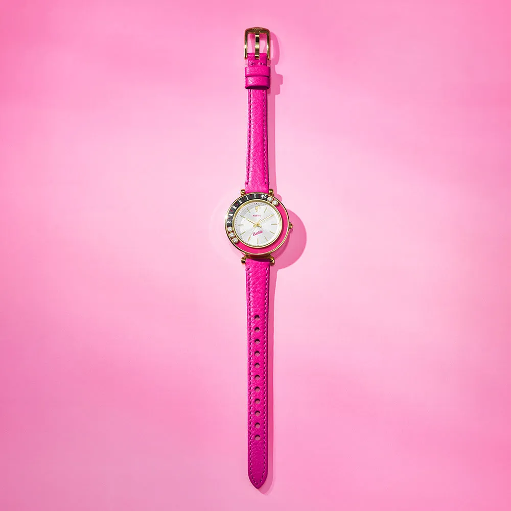 Dress Womens Watches Fossil Barbie Limited Edition LE1176SET