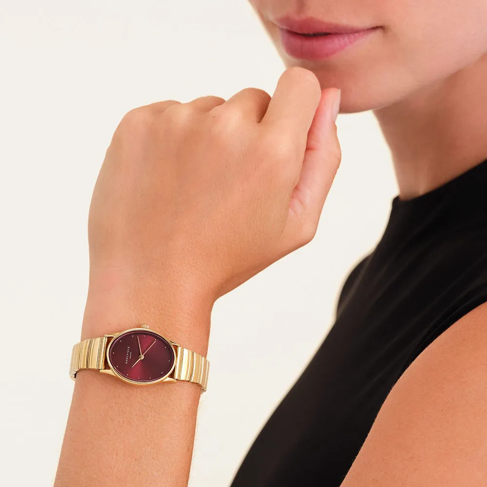 Dress Womens Watches Rosefield Oval OVGSG-OV15