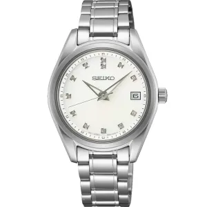 Dress Womens Watches Seiko SUR579P Diamond Set