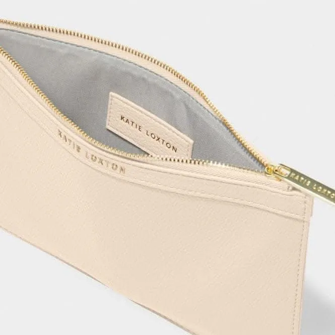 Eggshell Cleo Pouch & Card Holder KLB2824 Katie Loxton Jewelry And Accessories