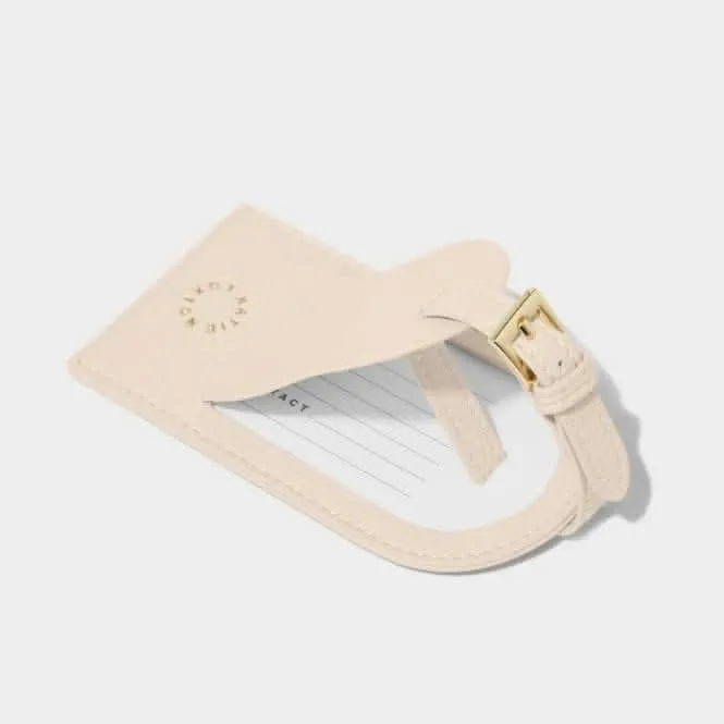 Eggshell Luggage Tag KLB3020 Katie Loxton Jewelry And Accessories
