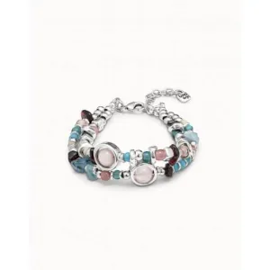 Energy    Multicolor Crystal Natural Stone Bracelet Unode50 Jewelry And Accessories