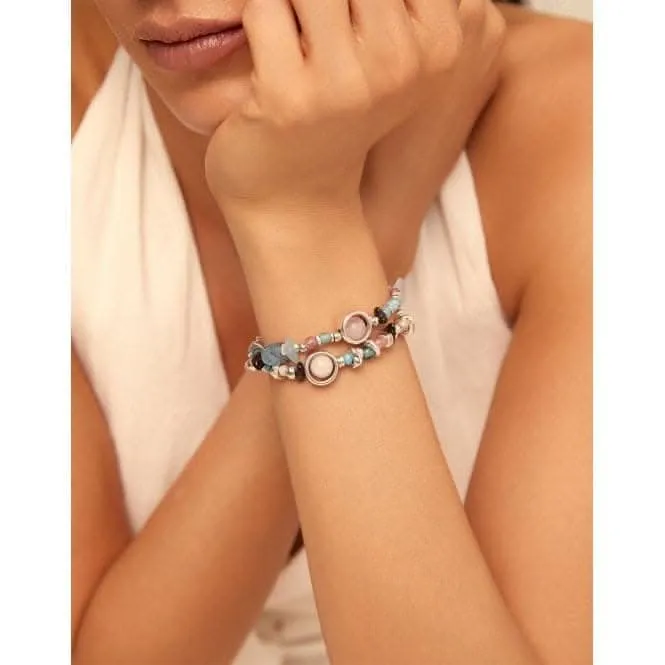 Energy    Multicolor Crystal Natural Stone Bracelet Unode50 Jewelry And Accessories