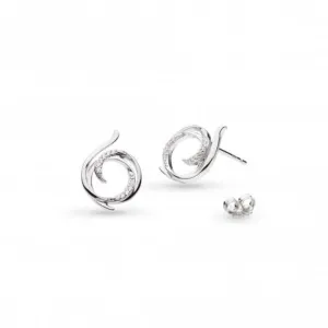 Entwine Helix Wrap Pave Stud Earrings 30235CZ Kit Heath Jewelry And Accessories