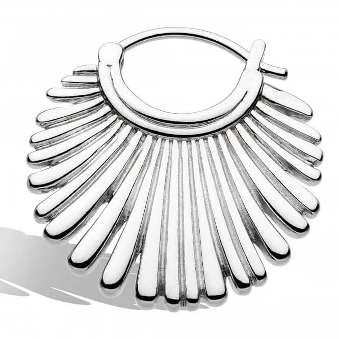 Essence Radiance Grande Hinged Hoop Earrings 61154RP Kit Heath Jewelry And Accessories