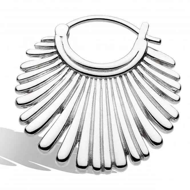 Essence Radiance Grande Hinged Hoop Earrings 61154RP Kit Heath Jewelry And Accessories