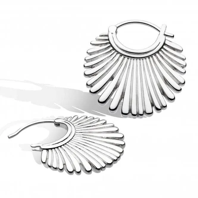 Essence Radiance Grande Hinged Hoop Earrings 61154RP Kit Heath Jewelry And Accessories