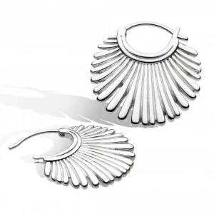Essence Radiance Grande Hinged Hoop Earrings 61154RP Kit Heath Jewelry And Accessories