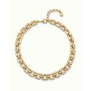 Femme Fatale Golden Metal Necklace Unode50 Jewelry And Accessories