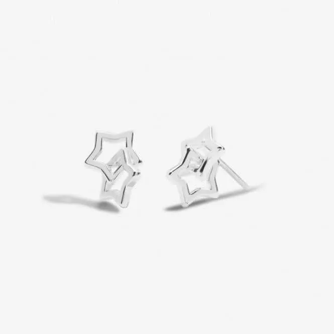 Forever Yours Good Luck Silver Plated Earrings 6766 Joma Jewellery