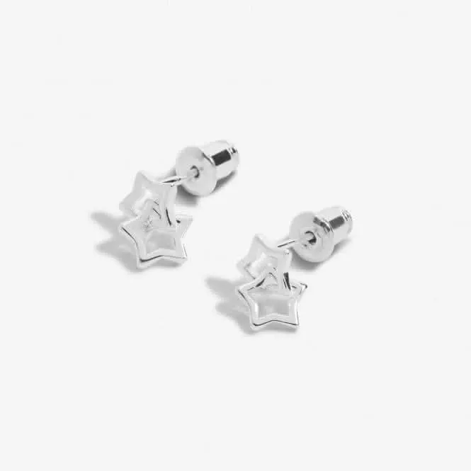 Forever Yours Good Luck Silver Plated Earrings 6766 Joma Jewellery