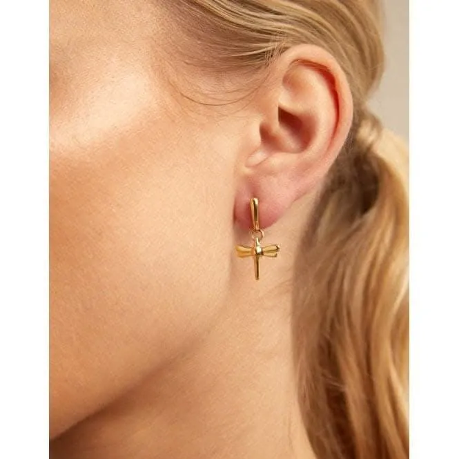 Fortune Golden Brass Earrings Unode50 Jewelry And Accessories