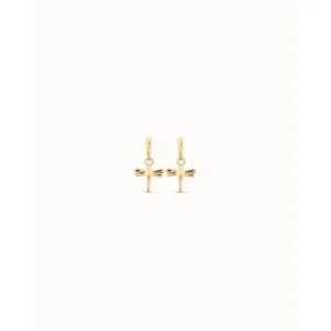 Fortune Golden Brass Earrings Unode50 Jewelry And Accessories