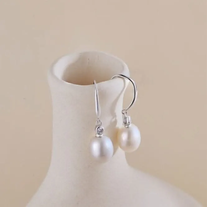 Fresh Water Pearl Dropper Earrings ERLE028 Ania Haie Jewellery