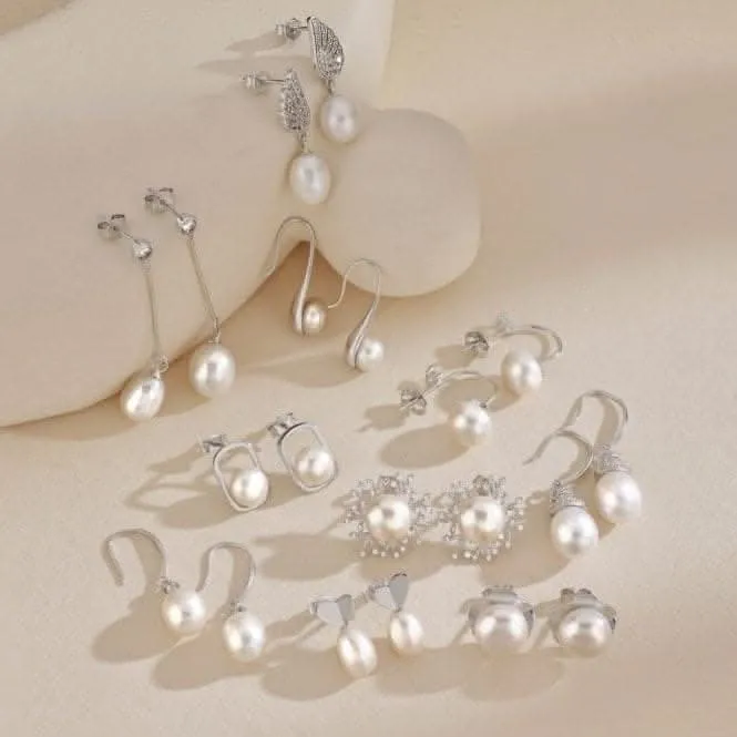 Fresh Water Pearl Dropper Earrings ERLE028 Ania Haie Jewellery