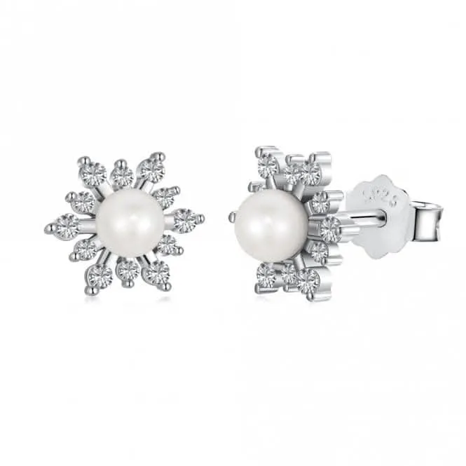 Fresh Water Pearl Sparkling Earrings ERLE030 Ania Haie Jewellery
