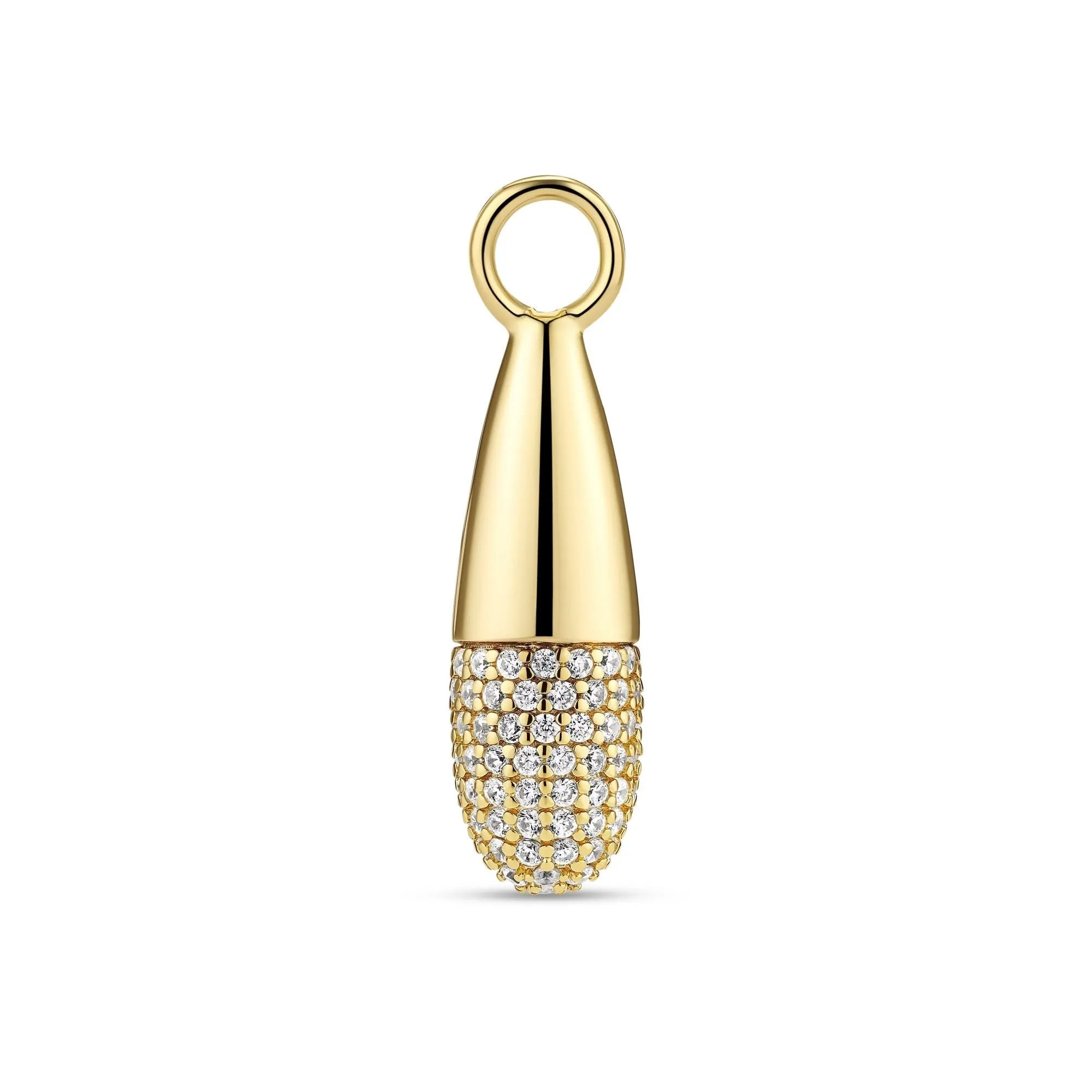 Gold Plated Goccia Charm SJ-CH2488-CZ-YG Sif Jakobs Jewellery