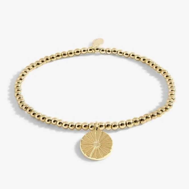 Golden Glow A Little Amazing Auntie Gold 17.5cm Bracelet 5953 Joma Jewellery