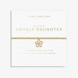Golden Glow A Little Lovely Daughter Gold 17.5cm Bracelet 5952 Joma Jewellery