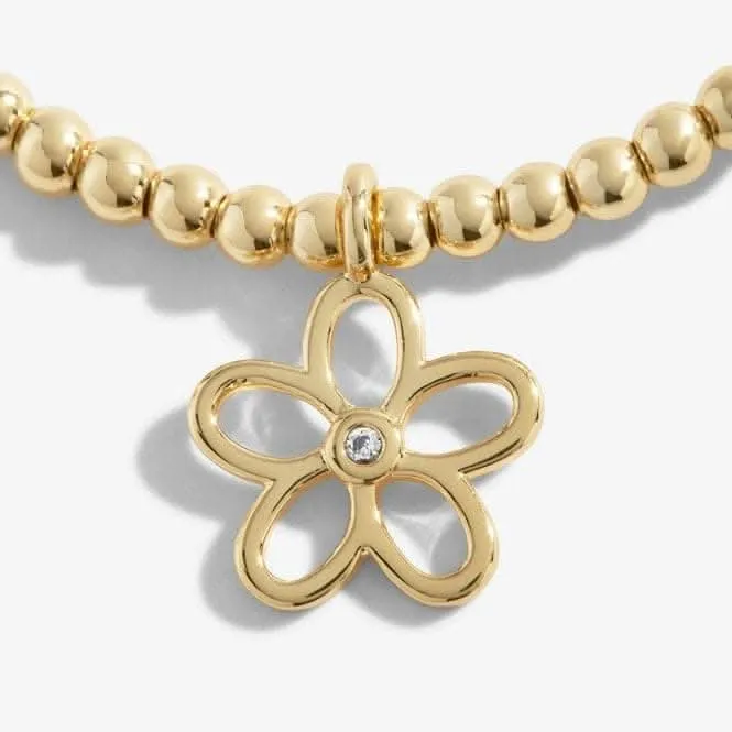 Golden Glow A Little Lovely Daughter Gold 17.5cm Bracelet 5952 Joma Jewellery