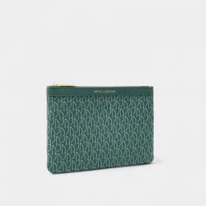 Green Signature Pouch KLB2918 Katie Loxton Jewelry And Accessories