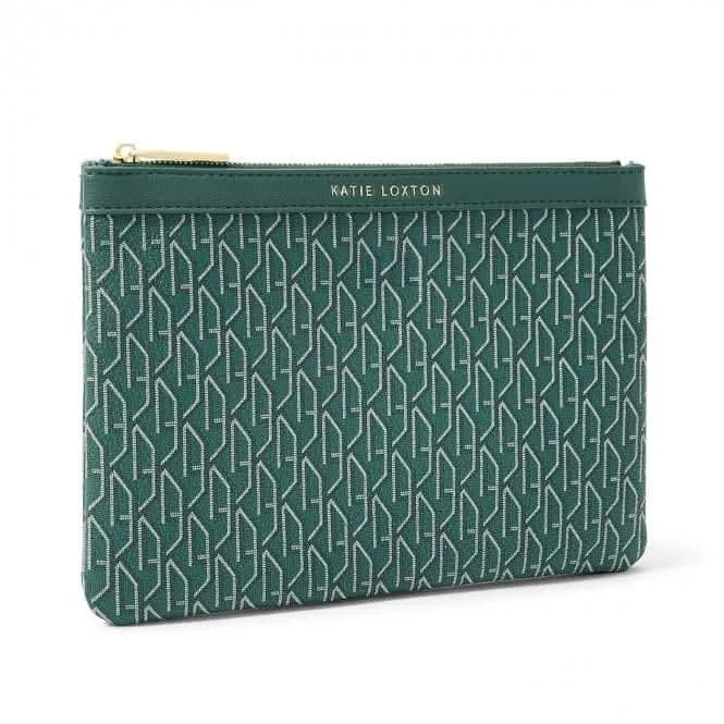 Green Signature Pouch KLB2918 Katie Loxton Jewelry And Accessories