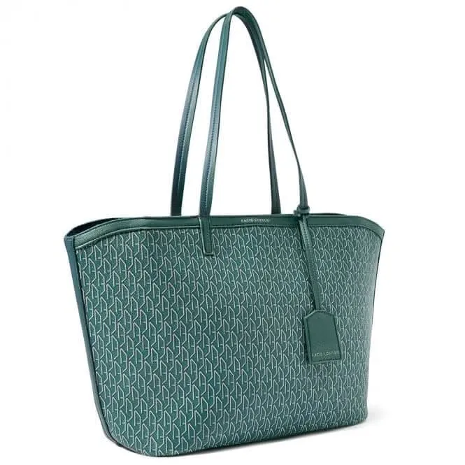 Green Signature Tote Bag KLB2927 Katie Loxton Jewelry And Accessories