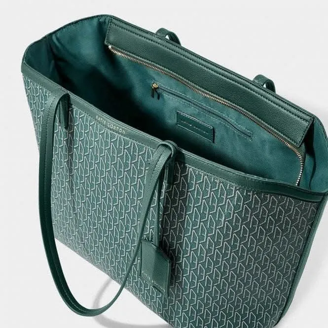 Green Signature Tote Bag KLB2927 Katie Loxton Jewelry And Accessories