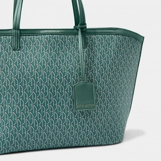 Green Signature Tote Bag KLB2927 Katie Loxton Jewelry And Accessories