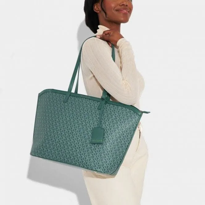 Green Signature Tote Bag KLB2927 Katie Loxton Jewelry And Accessories