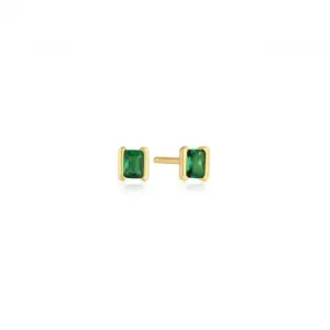 Green Zirconia Roccanova Piccolo Earrings SJ-E42250-GCZ-YG Sif Jakobs Jewellery