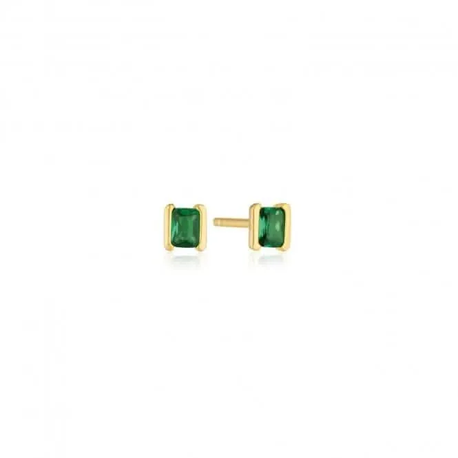 Green Zirconia Roccanova Piccolo Earrings SJ-E42250-GCZ-YG Sif Jakobs Jewellery