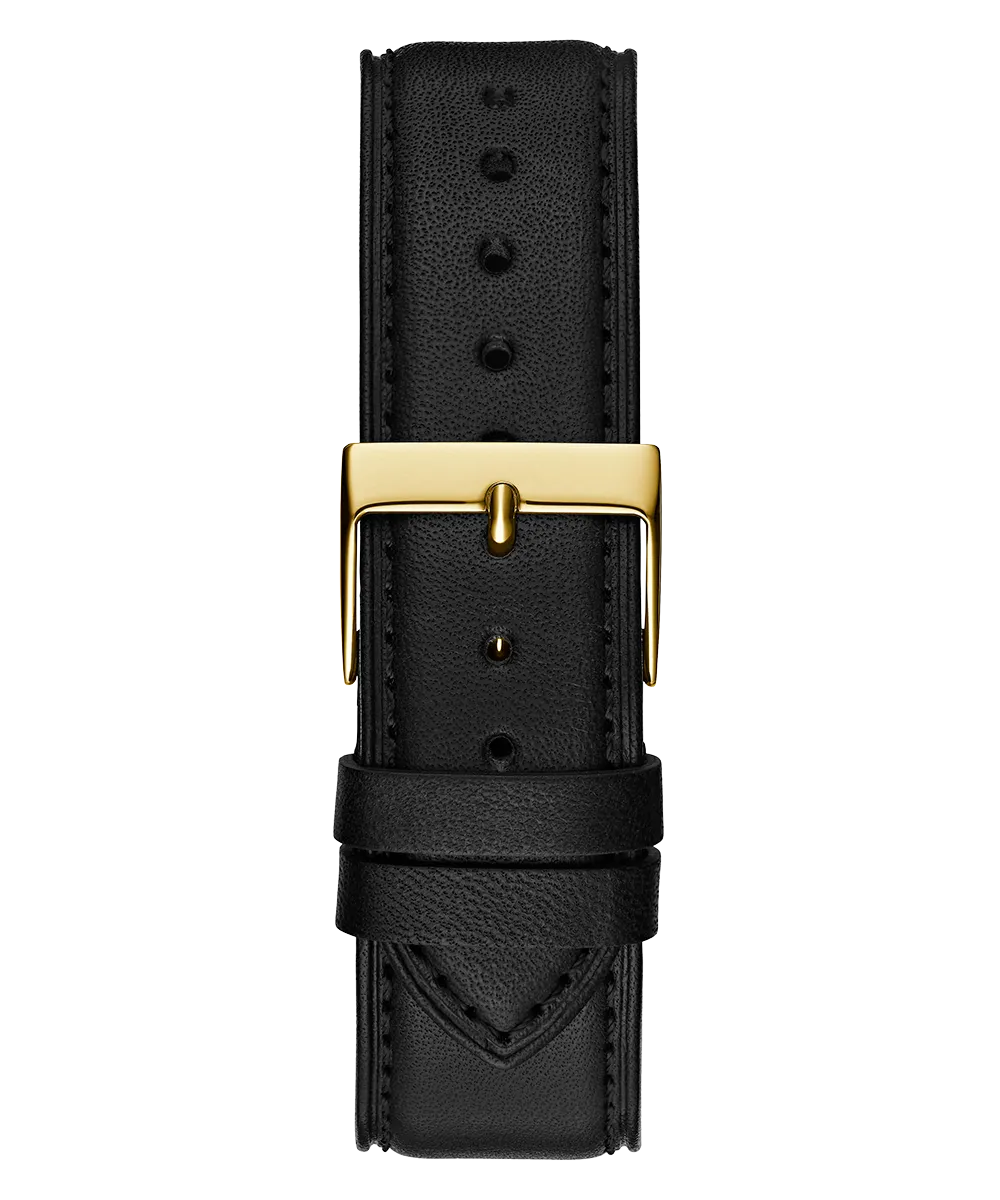 Guess Mens Gold Watches GUESS Mens Black Gold Analog Watch